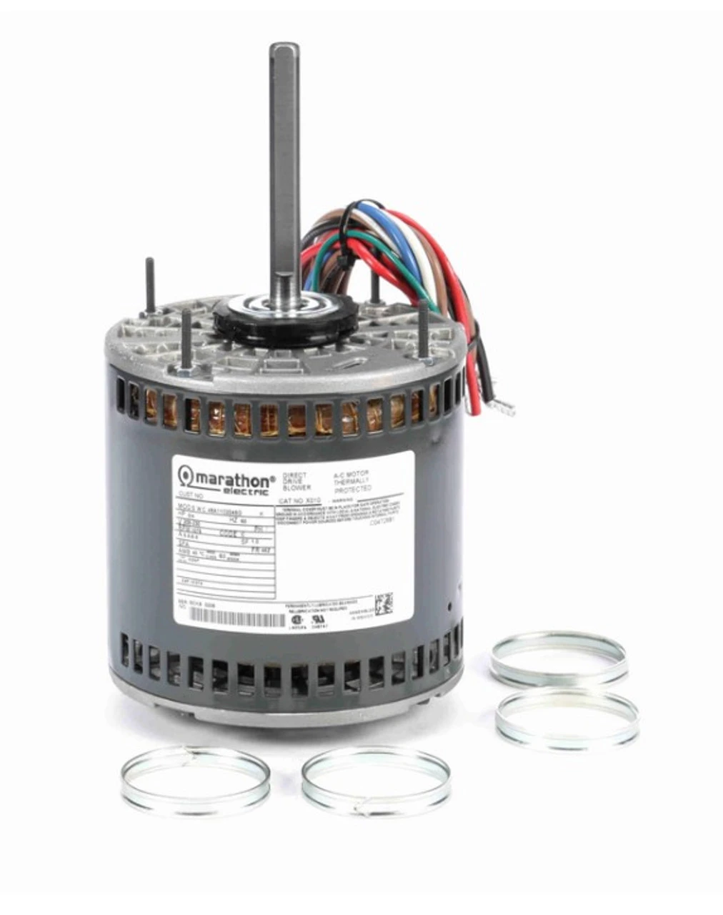 X010 Marathon 3/4 Hp 208-230V 1075 RPM (3 Speed) OPAO 48Z Frame Blower Motor