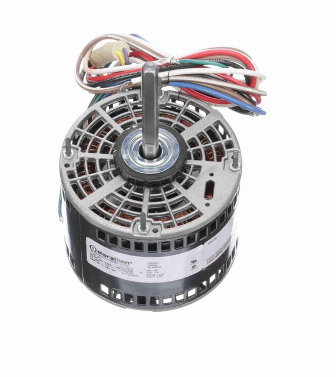 X013 Marathon 1/4 Hp 115V 1625 RPM (3 Speed) OPAO 48Y Frame Blower Motor 4 X013 Marathon 1/4 Hp 115V 1625 RPM (3 Speed) OPAO 48Y Frame Blower Motor - Image 2