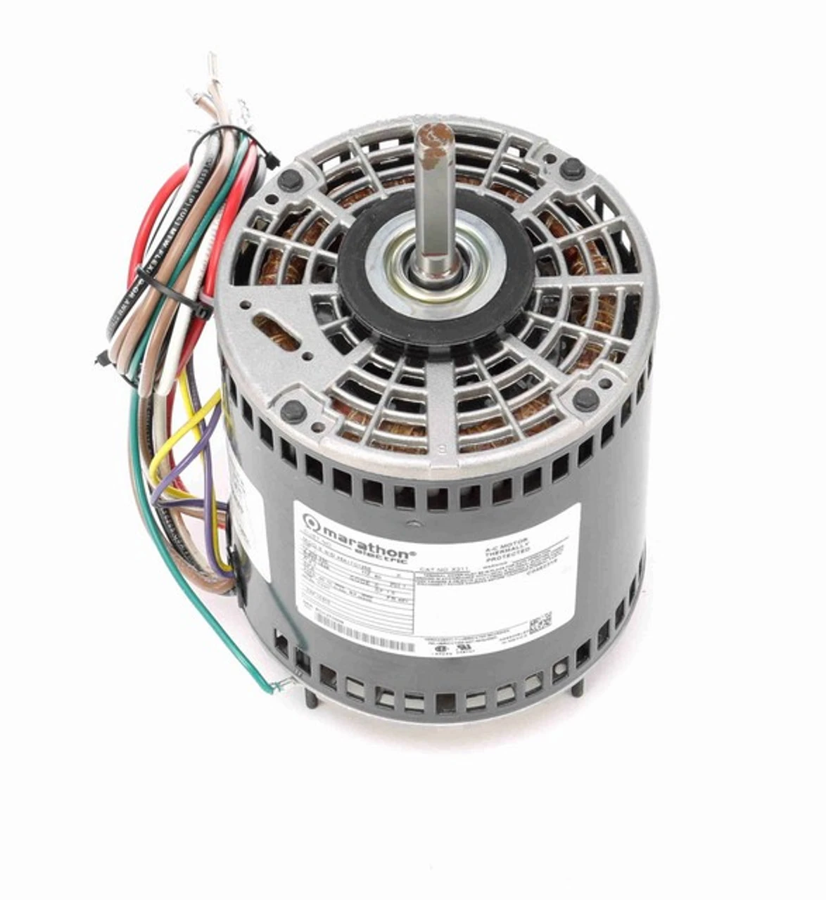 X211 Marathon 1 Hp 208-230V 1625 RPM (2 Speed) OPAO 48Y Frame Blower Motor - Image 2
