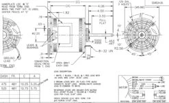 X021 Marathon 3/4 Hp 277V 1075 RPM (3 Speed) OPAO 48Z Frame Blower Motor 7 X021 Marathon 3/4 Hp 277V 1075 RPM (3 Speed) OPAO 48Z Frame Blower Motor -Broan Shop 21 line 40883.1627409405