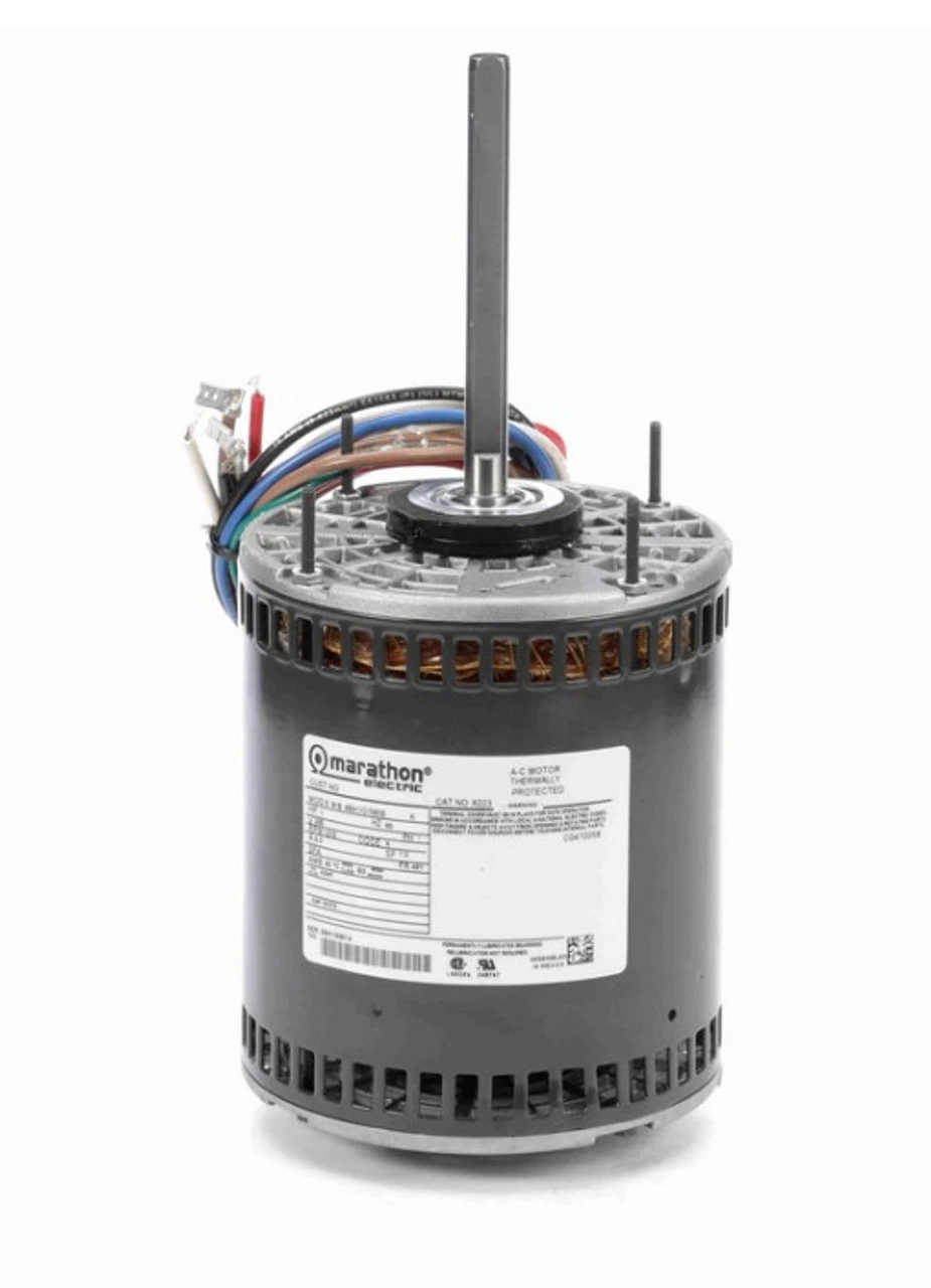 X023 Marathon 1 Hp 230V 1075 RPM (3 Speed) OPAO 48Y Frame Blower Motor