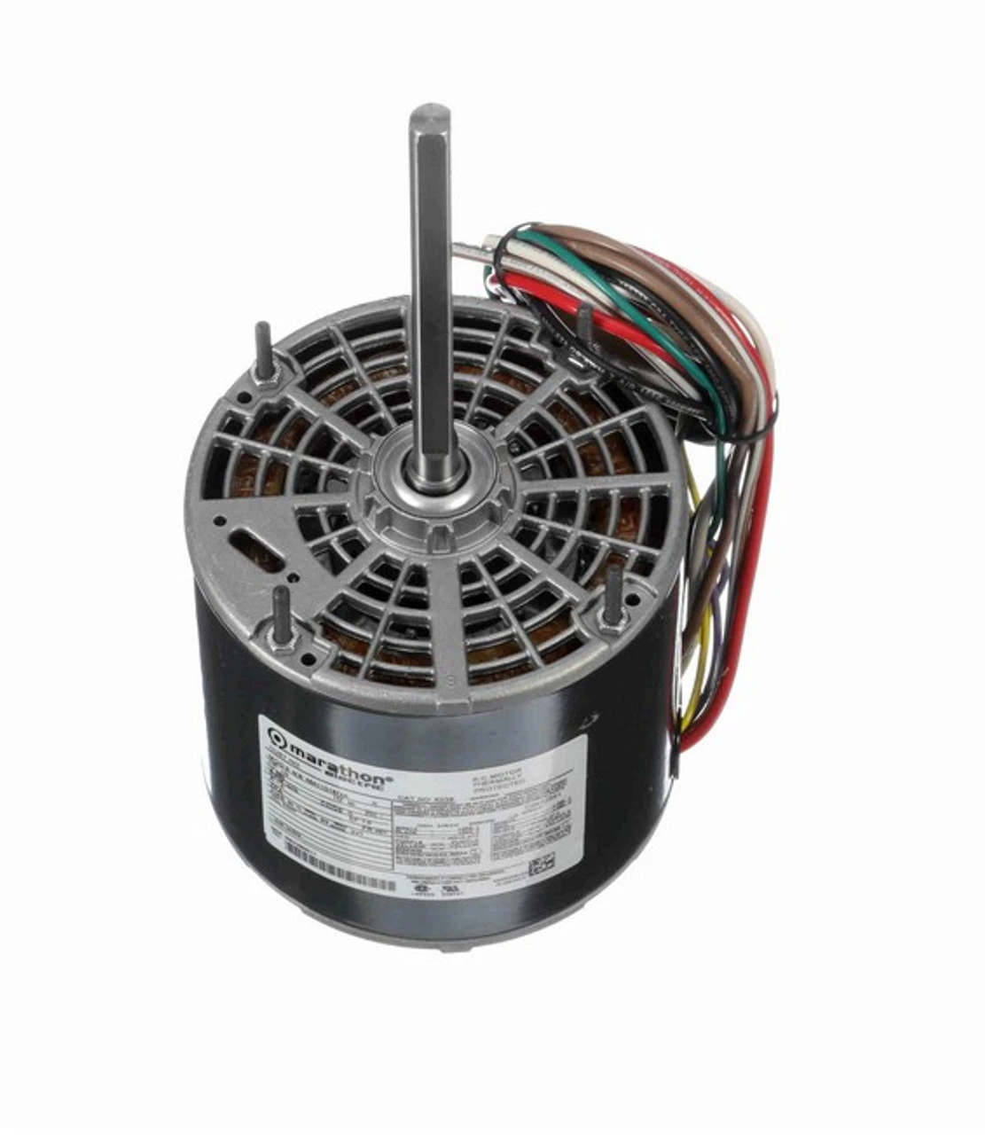X038 Marathon 1/2 Hp 460V 1075 RPM (2 Speed) OPAO 48Y Frame Blower Motor 4 X038 Marathon 1/2 Hp 460V 1075 RPM (2 Speed) OPAO 48Y Frame Blower Motor - Image 2