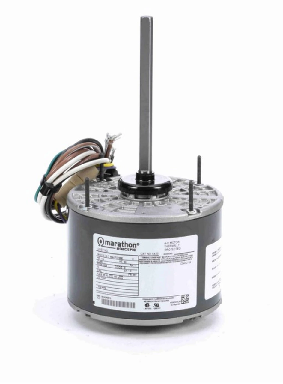 X420 Marathon 1/4 Hp 460V 1625 RPM OPAO 48Y Frame Condenser Fan Motor 3 X420 Marathon 1/4 Hp 460V 1625 RPM OPAO 48Y Frame Condenser Fan Motor