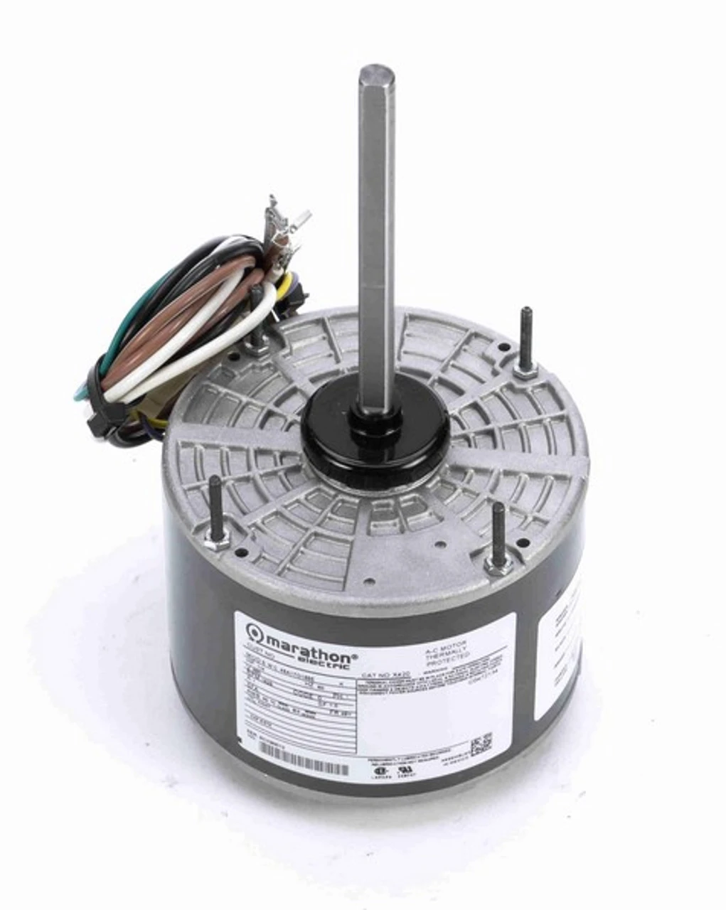 X420 Marathon 1/4 Hp 460V 1625 RPM OPAO 48Y Frame Condenser Fan Motor 4 X420 Marathon 1/4 Hp 460V 1625 RPM OPAO 48Y Frame Condenser Fan Motor - Image 2