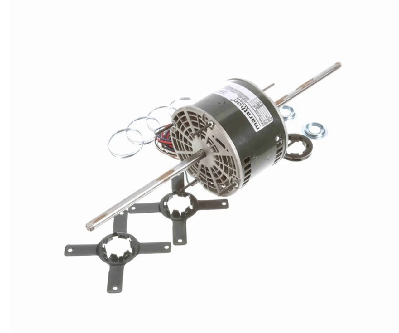 X042 Marathon 1/6 Hp 115V 1075 RPM (3 Speed) OPAO 48Y Frame Double-Shaft Blower Motor 4 X042 Marathon 1/6 Hp 115V 1075 RPM (3 Speed) OPAO 48Y Frame Double-Shaft Blower Motor - Image 2