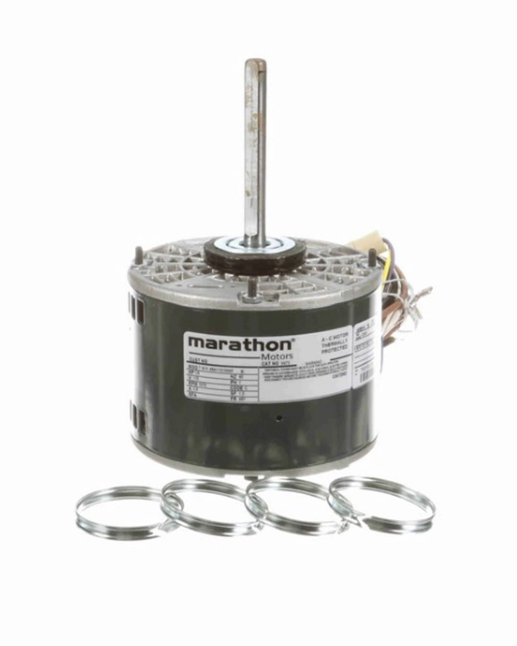 X473 Marathon 1/6 Hp 115V 1075 RPM (1 Speed) OPAO 48Y Frame Blower Motor