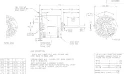 X475 Marathon 1/6 Hp 230V 1625 RPM (1 Speed) OPAO 48Y Frame Blower Motor 7 X475 Marathon 1/6 Hp 230V 1625 RPM (1 Speed) OPAO 48Y Frame Blower Motor -Broan Shop 475 line 52039.1627489839