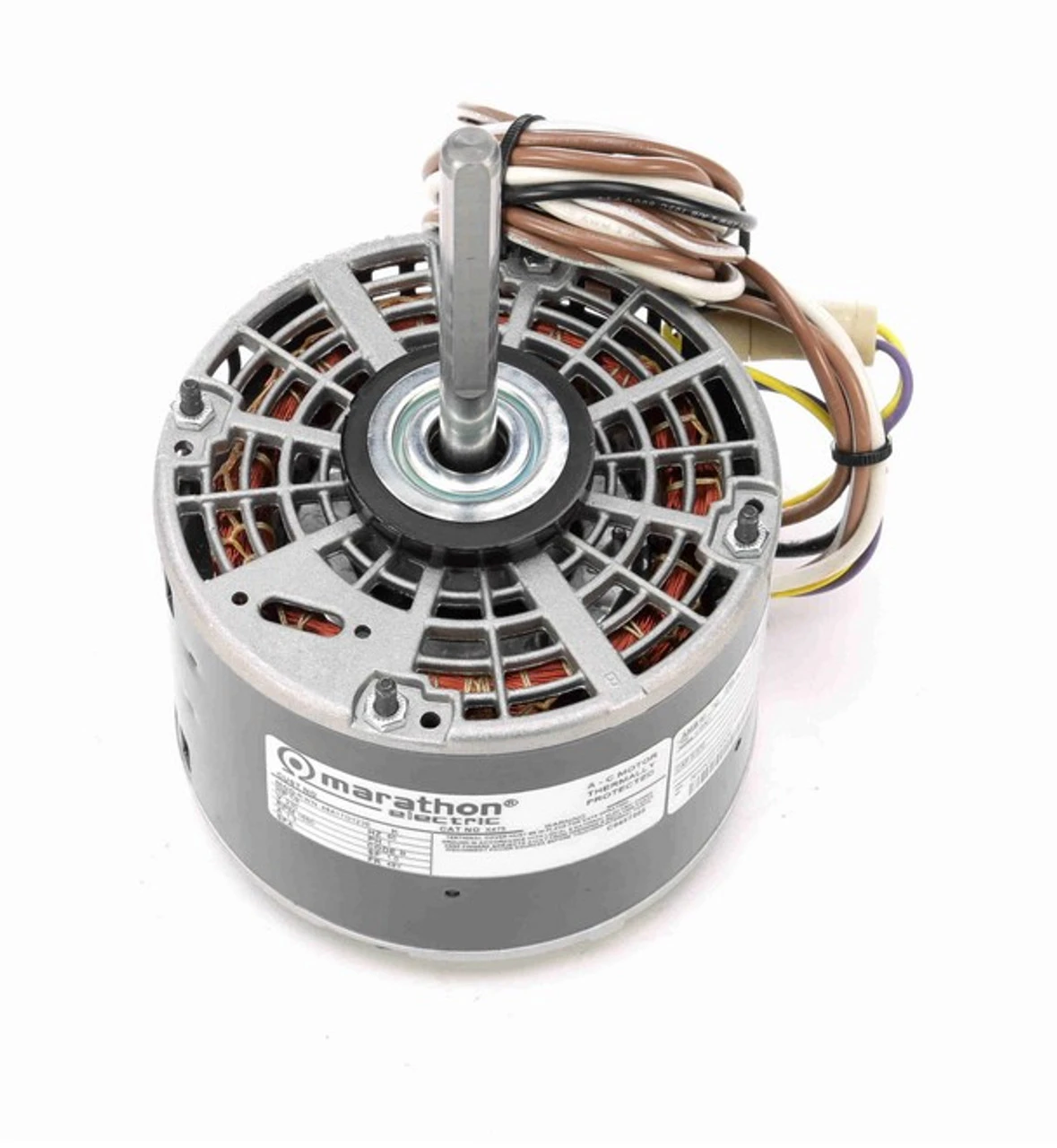 X475 Marathon 1/6 Hp 230V 1625 RPM (1 Speed) OPAO 48Y Frame Blower Motor 4 X475 Marathon 1/6 Hp 230V 1625 RPM (1 Speed) OPAO 48Y Frame Blower Motor - Image 2