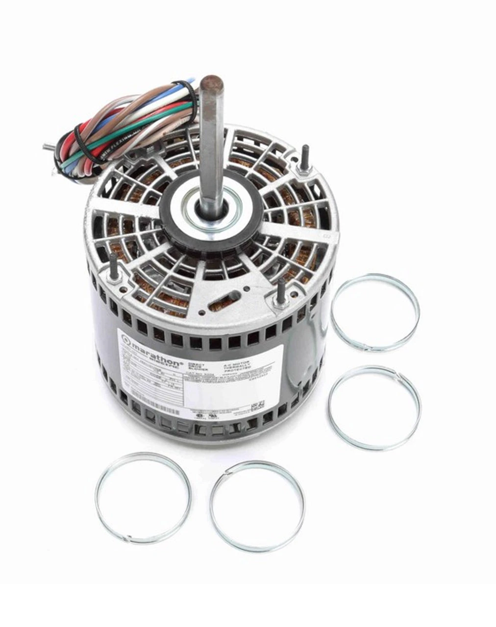 X004 Marathon 1/2 Hp 115V 1075 RPM (3 Speed) OPAO 48Y Frame Blower Motor 4 X004 Marathon 1/2 Hp 115V 1075 RPM (3 Speed) OPAO 48Y Frame Blower Motor - Image 2