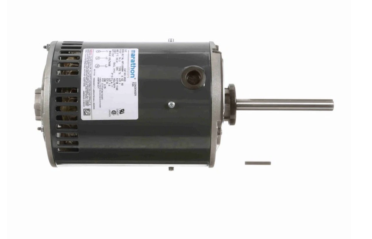 X522 Marathon 1 Hp 3-phase 575V 1075 RPM OPAO 56Y Frame Condenser Fan Motor - Image 3