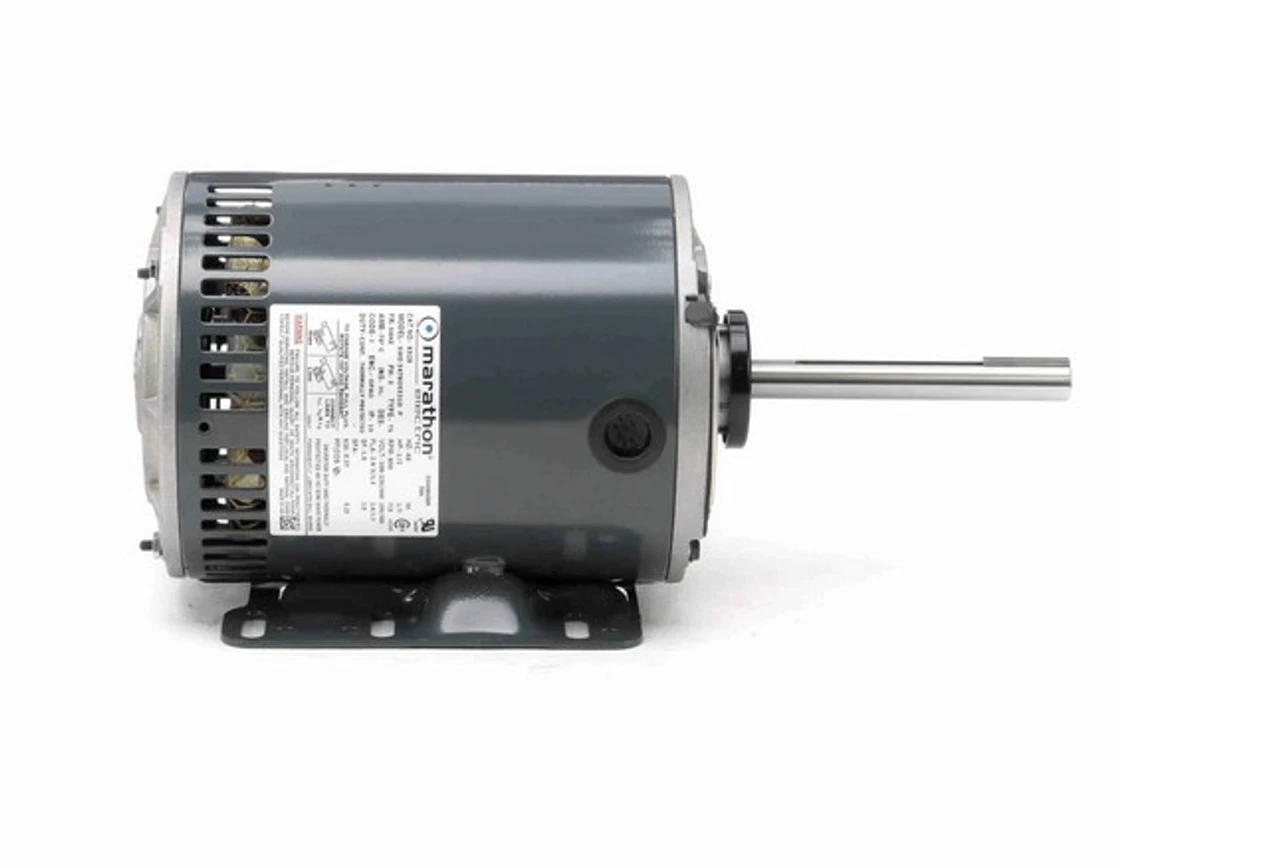 X529 Marathon 1/2 Hp 3-phase 208-230/460V 825 RPM OPAO 56HZ Frame Condenser Fan Motor - Image 3