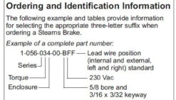 105602200BQF Stearns Brake Assembly