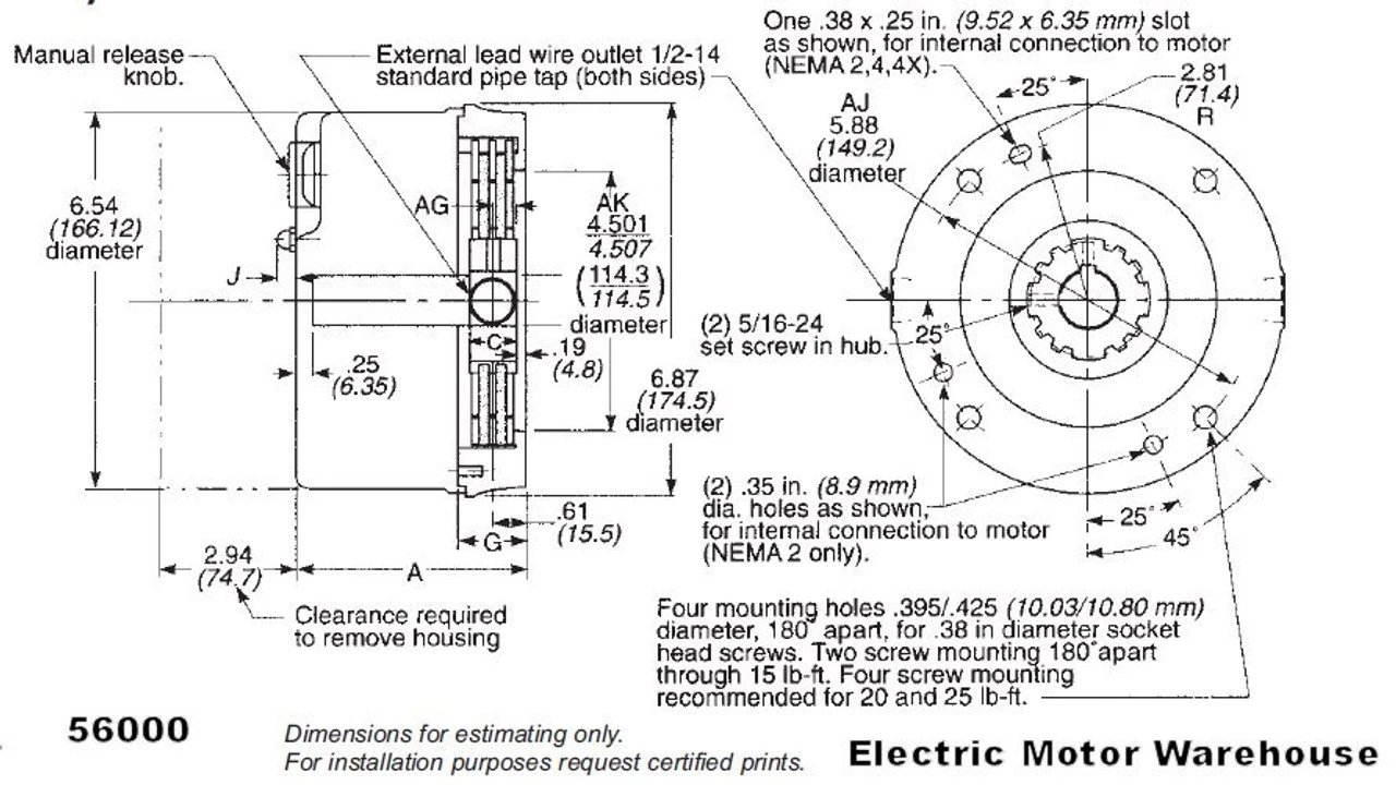 105603100BQF Stearns Brake Assembly - Image 4