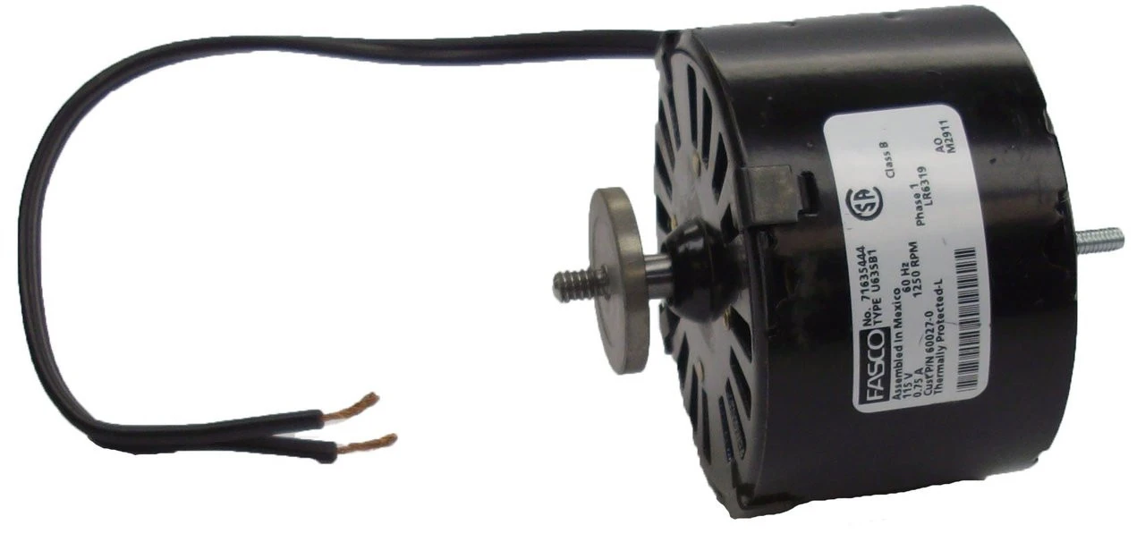 60027-0 Penn Vent Electric Motor (7163-5444) 1250 RPM, 115V