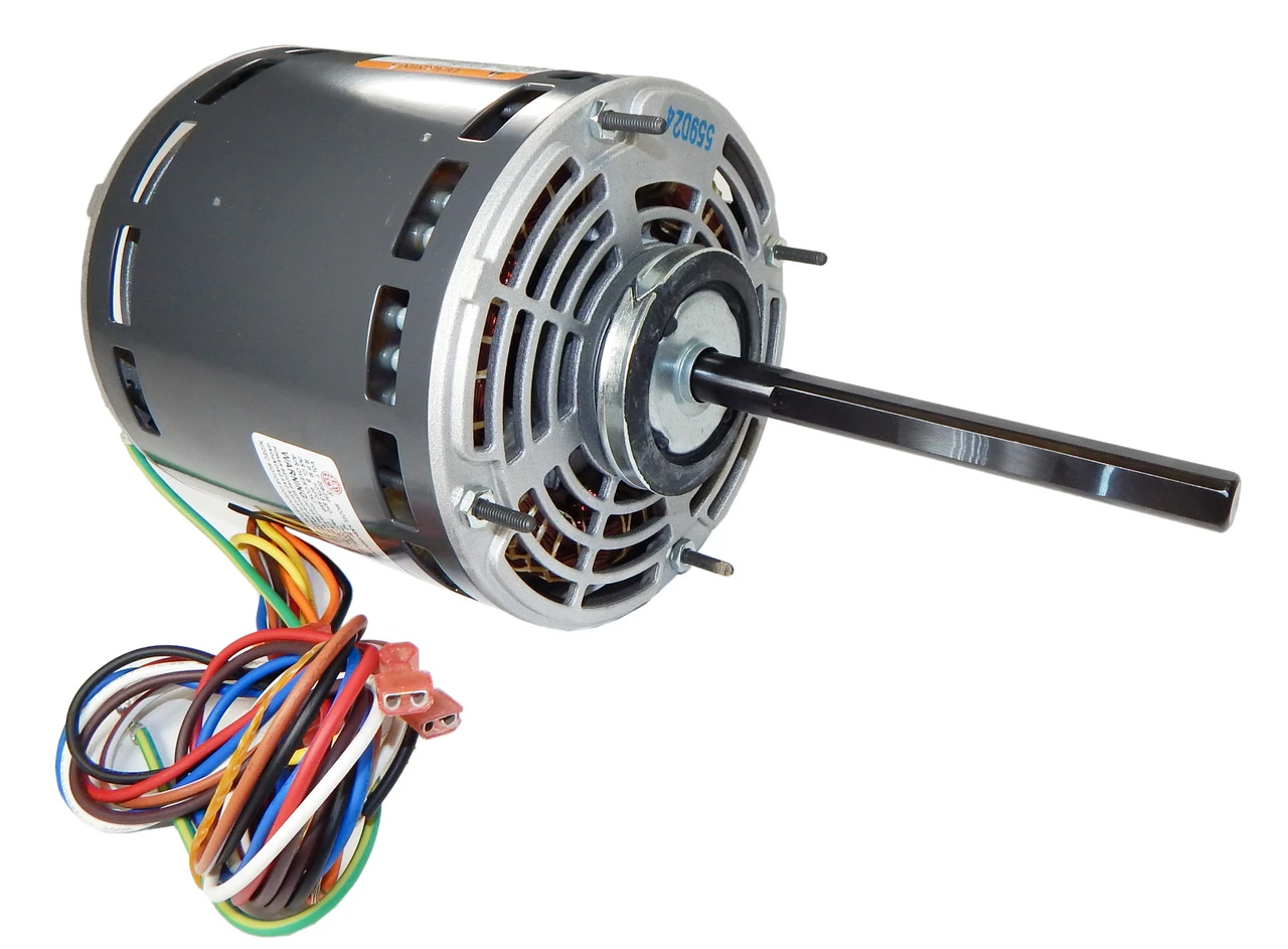 8904 Nidec | 3/4 Hp 1075 RPM 3-Speed 115V; 5.6" Blower Motor 3 8904 Nidec | 3/4 Hp 1075 RPM 3-Speed 115V; 5.6" Blower Motor