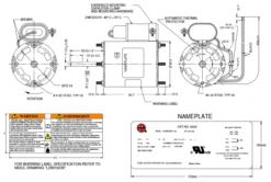 9628 Nidec 1/30-1/40 Hp 1550 RPM 115V 0.33" Dia. (No Base) 1-Speed TEAO PSC Motor 5 9628 Nidec 1/30-1/40 Hp 1550 RPM 115V 0.33" Dia. (No Base) 1-Speed TEAO PSC Motor -Broan Shop 9628 line 29681.1675707693