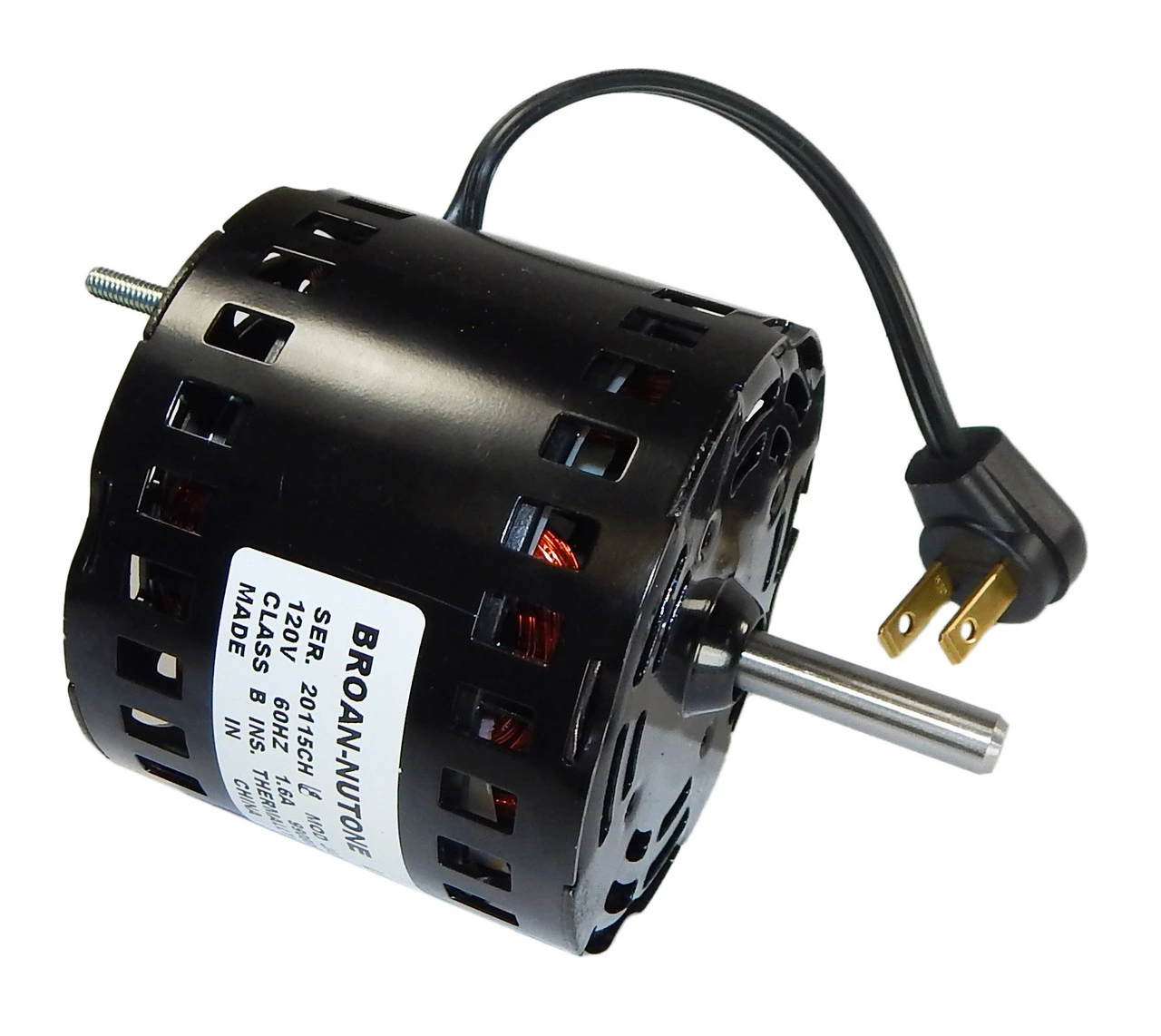 S99080596 | Broan Replacement Vent Fan Motor # 99080596, 1.6 Amps, 1700 RPM, 120V 3 S99080596 | Broan Replacement Vent Fan Motor # 99080596, 1.6 Amps, 1700 RPM, 120V