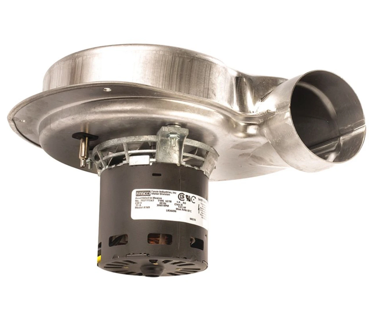 Fasco A169 Intercity Products Furnace Draft Inducer Blower 230 Volts - Image 2