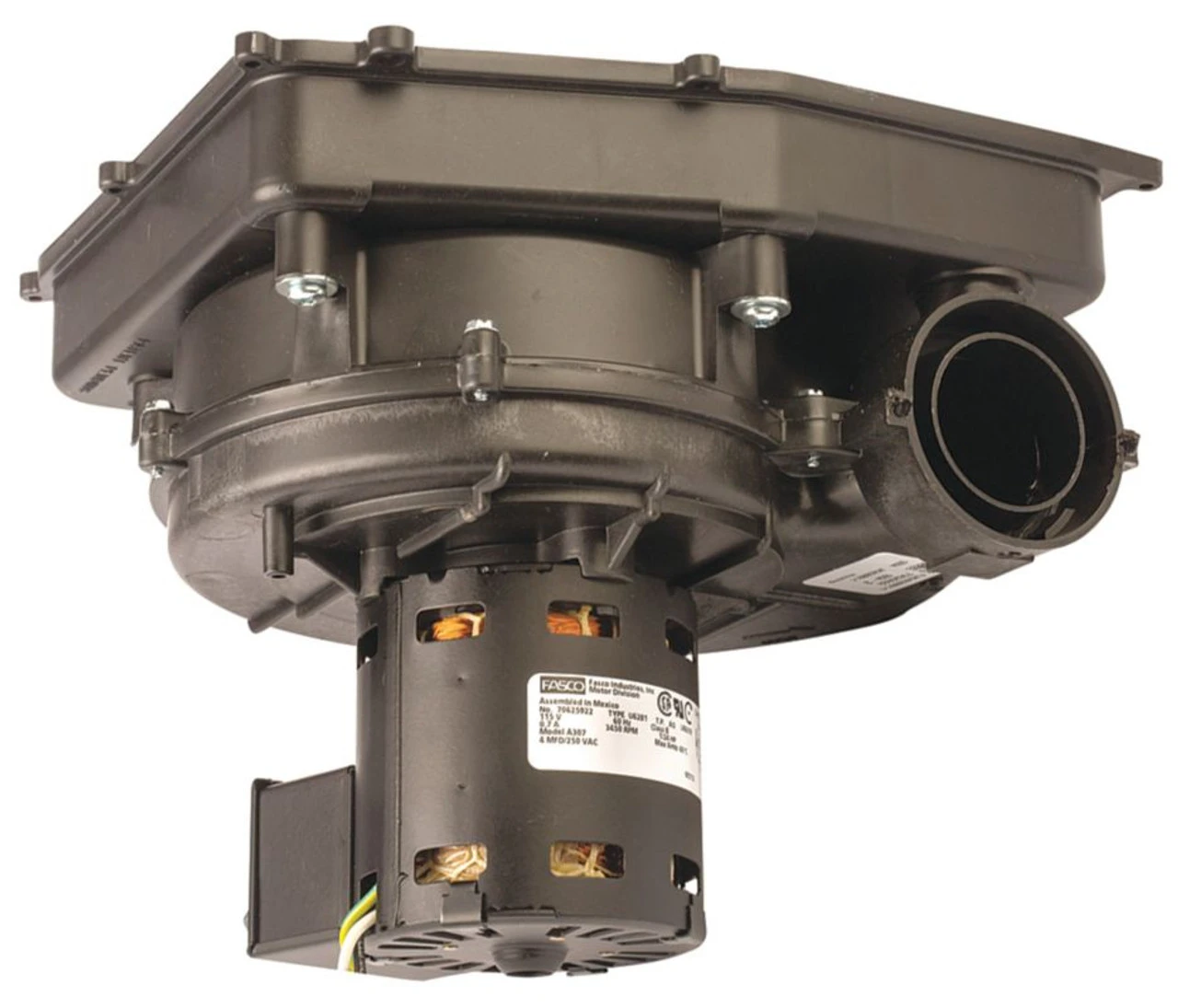 Fasco A307 Intercity Furnace Flue Exhaust Venter Blower 115V Fasco 1149097, 1008416P - Image 4