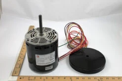 1158 Nidec 1 Hp 1140 RPM 575V 5.6" Dia (No Base) 1-Speed OAO 3-Phase Commercial Condenser Motor