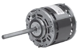 602 Nidec | 1/2 Hp 1075 RPM 3-Speed 277V; 5.6" Blower Motor