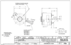1468P Nidec | 1/20 Hp 1550 RPM 1-Speed 115/208-230V; 5.6" Blower Motor 9 1468P Nidec | 1/20 Hp 1550 RPM 1-Speed 115/208-230V; 5.6" Blower Motor -Broan Shop Nidec 1468P line 24421.1569943899