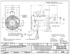 4750 Nidec | 3/4 Hp 1100 RPM 1-Speed 115/230V; 5.6" Blower Motor 5 4750 Nidec | 3/4 Hp 1100 RPM 1-Speed 115/230V; 5.6" Blower Motor -Broan Shop Nidec 4750 Line 08429.1570127695
