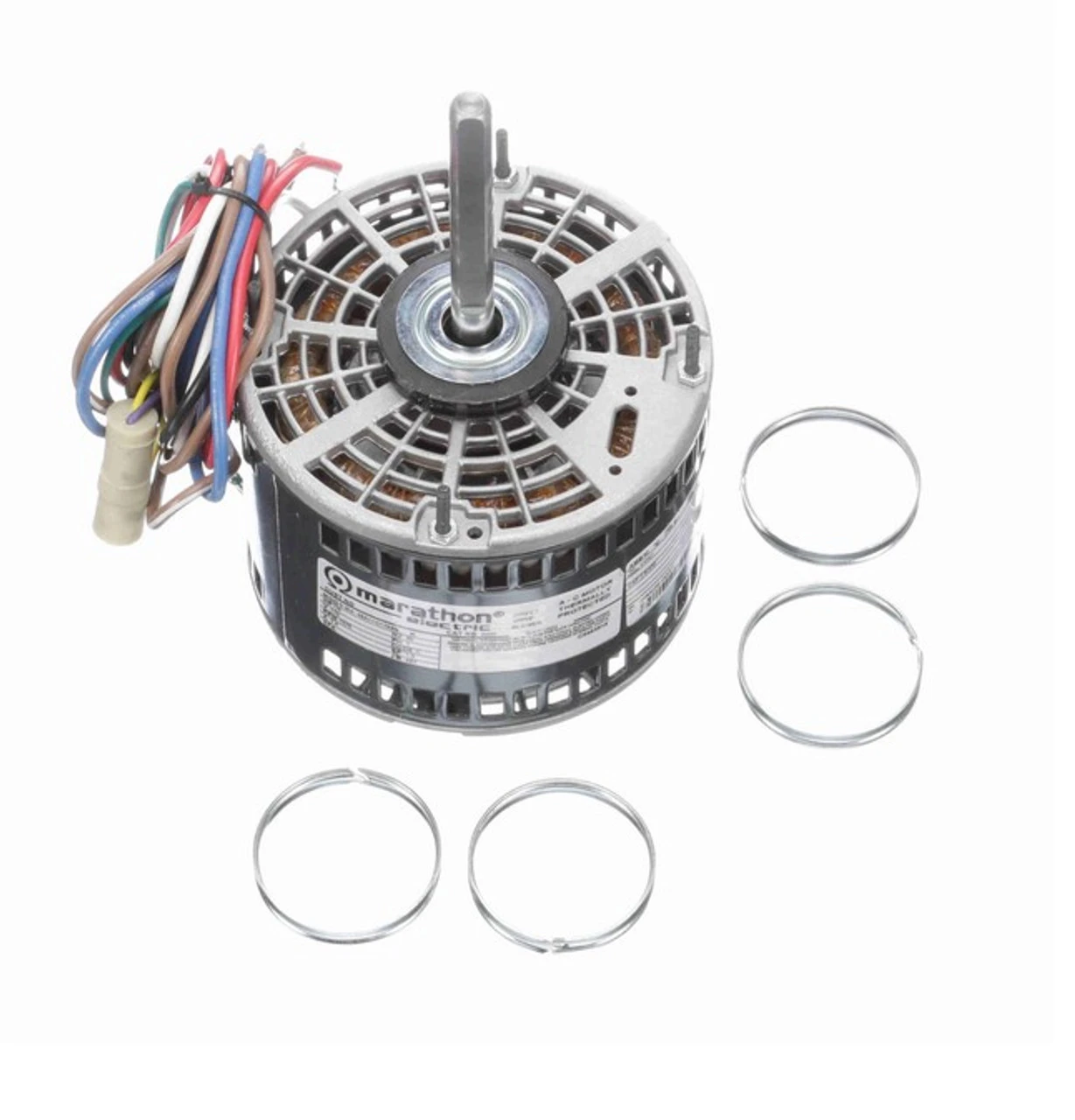 X000 Marathon 1/4 Hp 115V 1075 RPM (3 Speed) OPAO 48Z Frame Blower Motor - Image 2